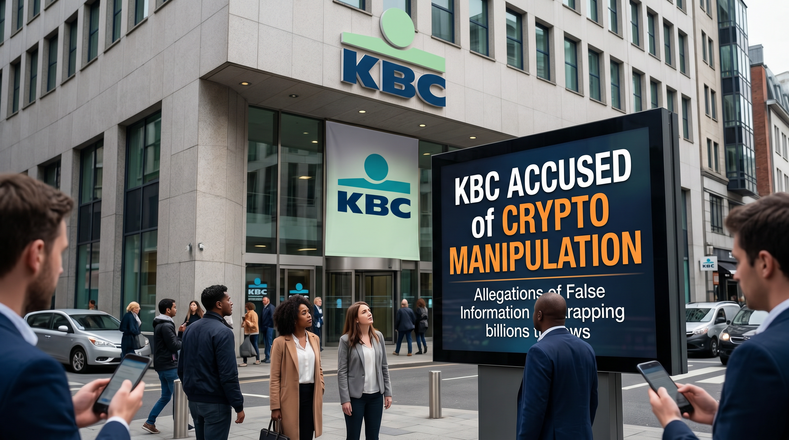Belgian Banking Giant KBC Accused of Manipulation as Crypto Platforms Prepare Legal Action